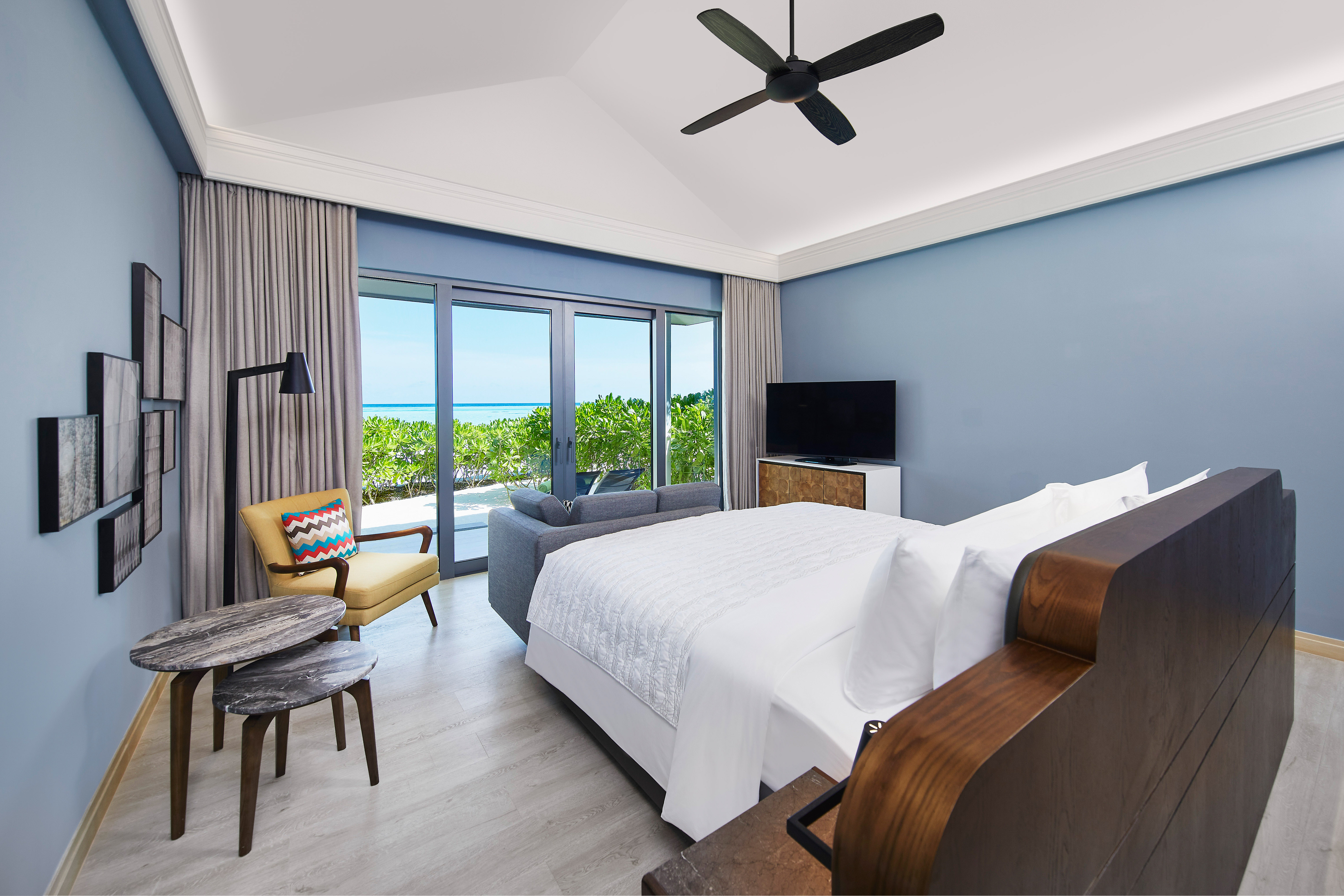 Beach Villa with Garden Pool - Interior - Le Méridien Maldives Resort & Spa